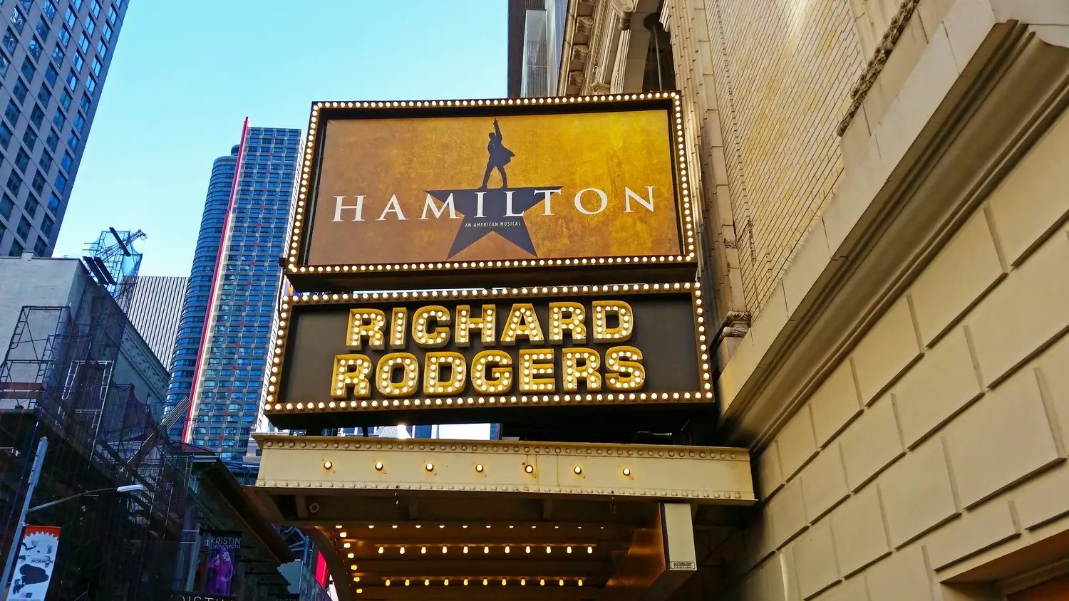 Richard Rodgers Theatre Hamilton Poster - Image by Joseph M. Arseneau
