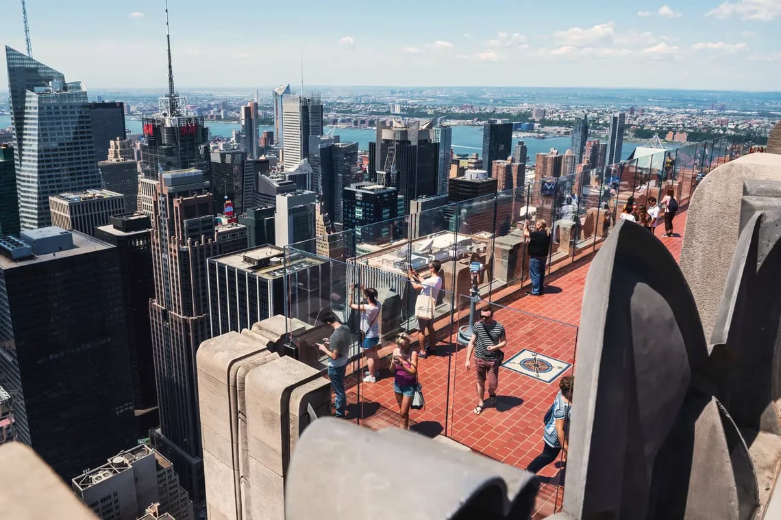 Top of the Rock Manhattan - Image by Life In Pixels / Shutterstock.com